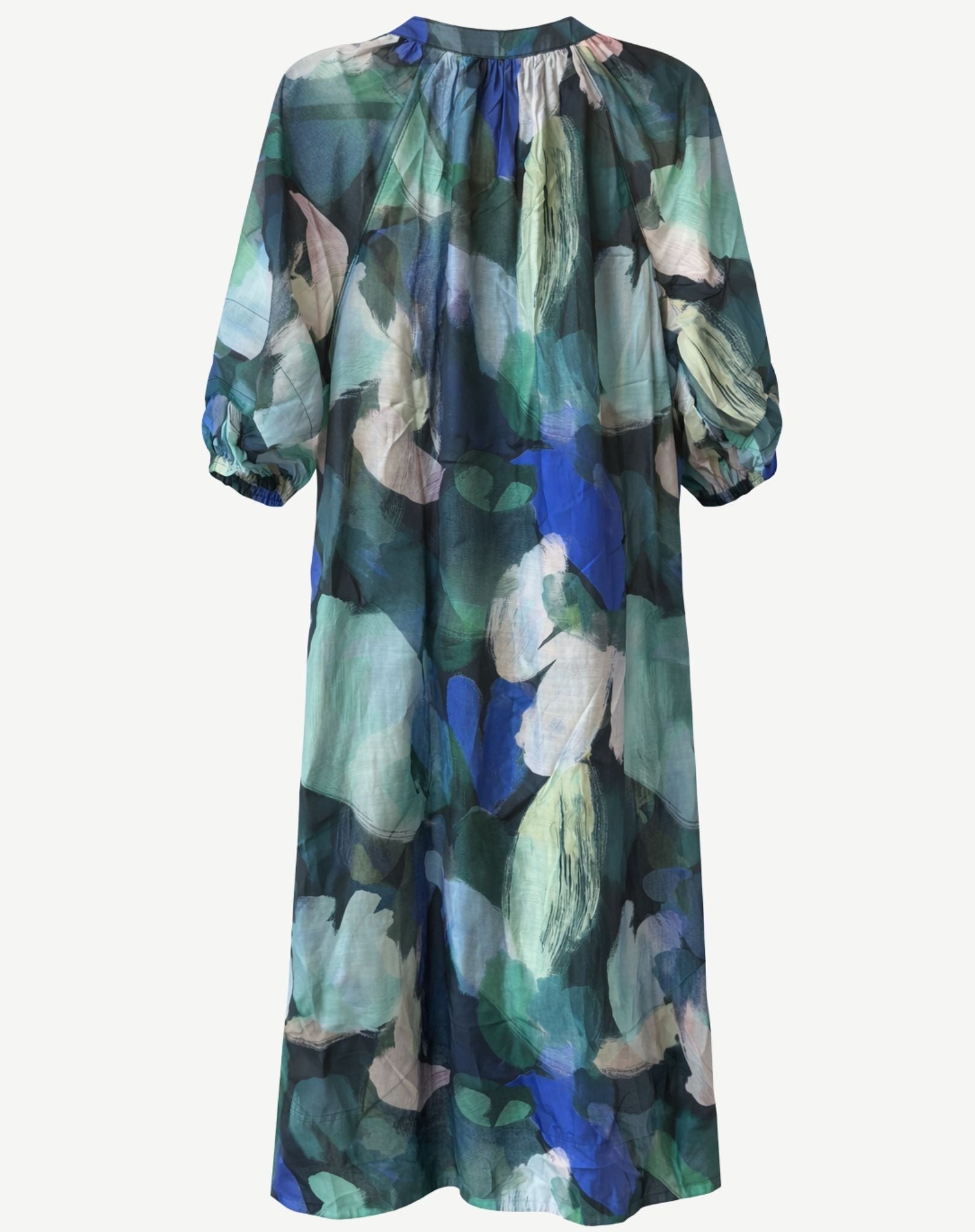 Seafoam Printed Midi Dress Corfu Jeans