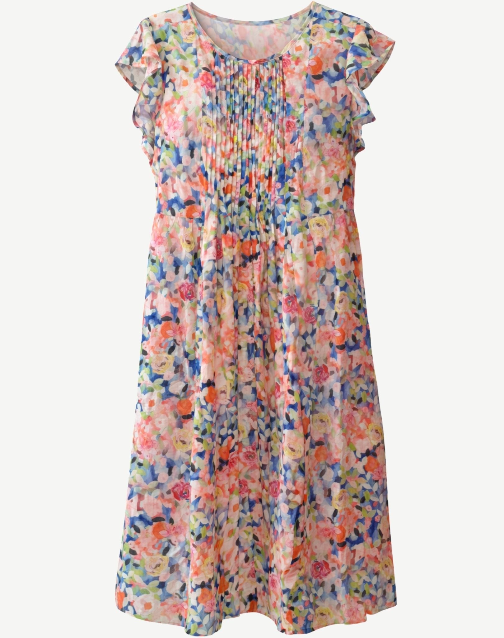 Breezy Blooms Floral Midi Dress Corfu Jeans