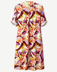Organic Soft Print Midi Dress Corfu Jeans