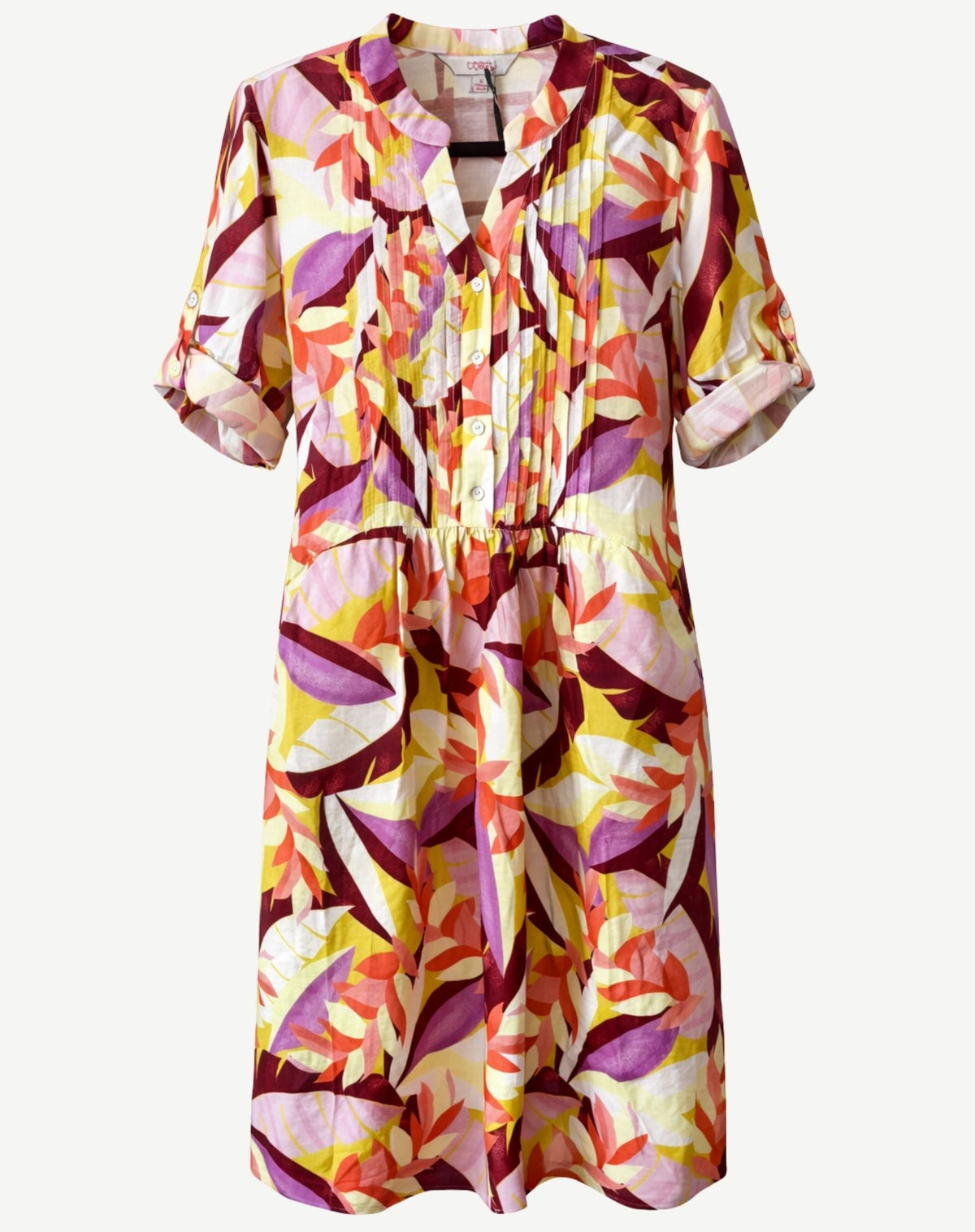 Organic Soft Print Midi Dress Corfu Jeans