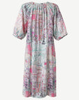 Summer Streets Cotton Print Midi Dress Corfu Jeans