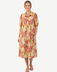 Sun Melt Cotton Midi Dress Corfu Jeans