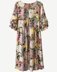 Eden Air Floral Midi Dress Corfu Jeans