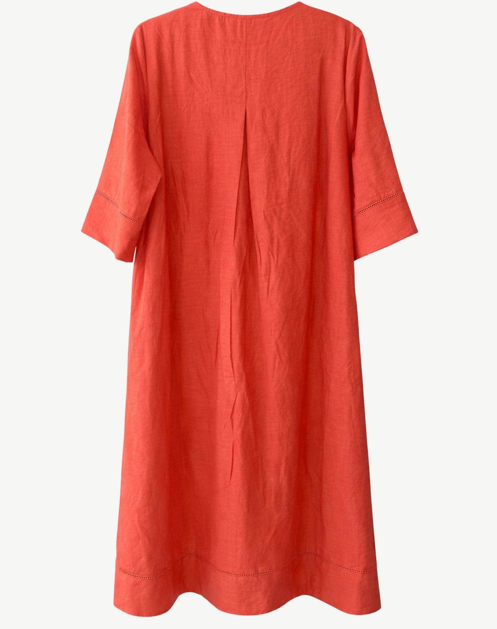 Russett Summer Crepe Midi Dress Corfu Jeans