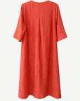 Russett Summer Crepe Midi Dress Corfu Jeans