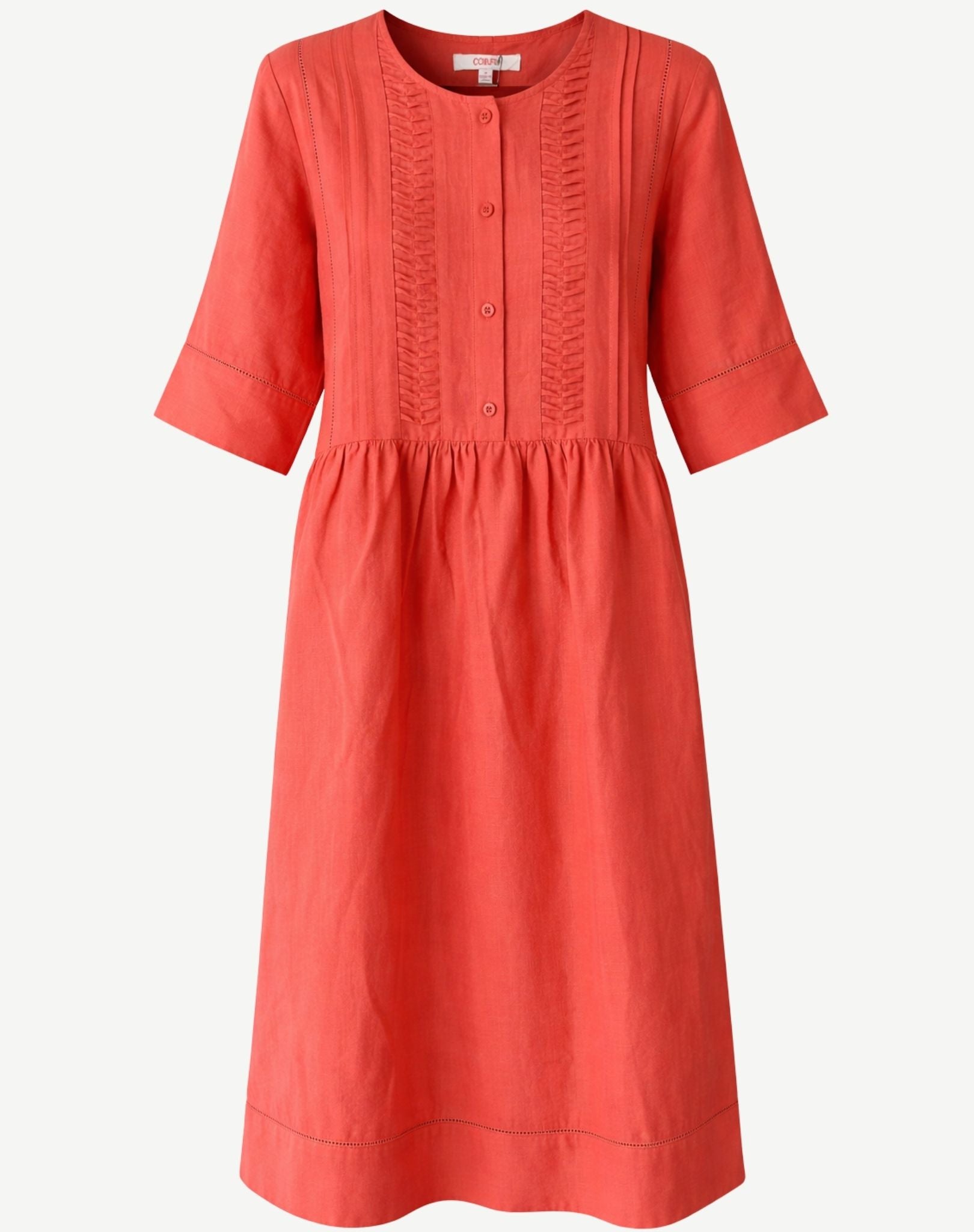 Russett Summer Crepe Midi Dress Corfu Jeans