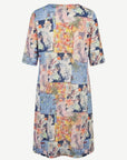 Tropical Mix Up Printed Jersey Dress Corfu Jeans
