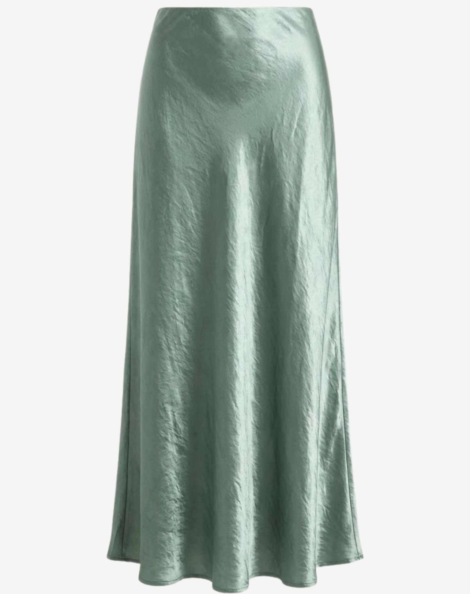 Seafoam Satin Skirt Corfu Jeans
