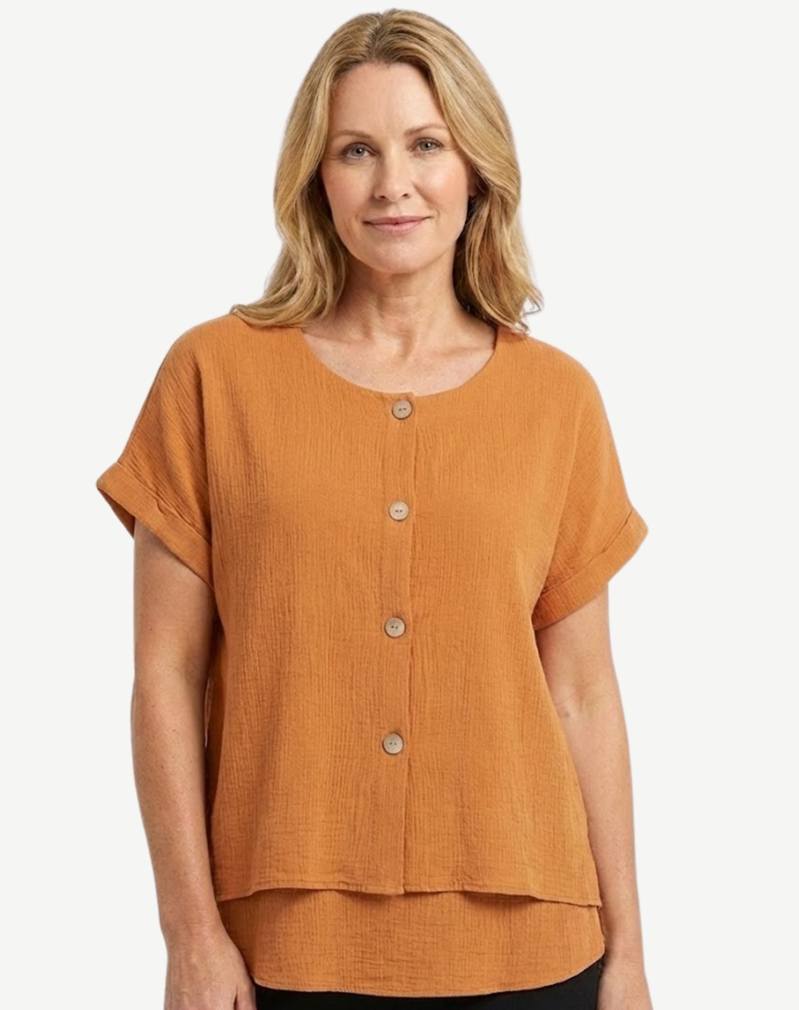 Spice Short Sleeve Top Corfu Jeans