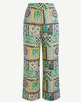 Sole Di Capri Printed Pants Corfu Jeans