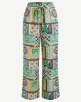Sole Di Capri Printed Pants Corfu Jeans