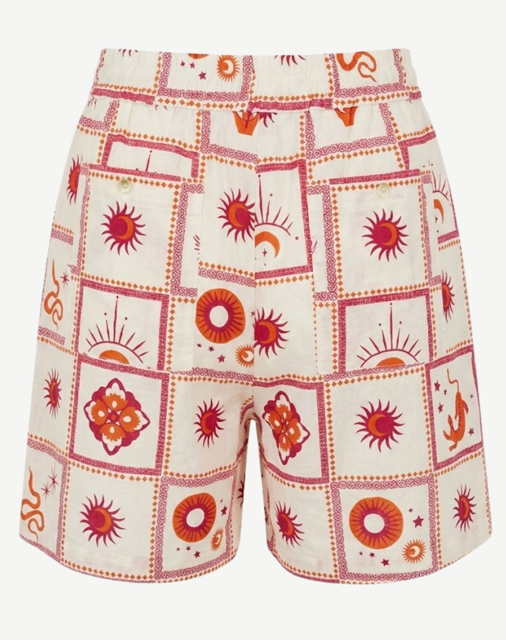 Solara Printed Summer Shorts Corfu Jeans