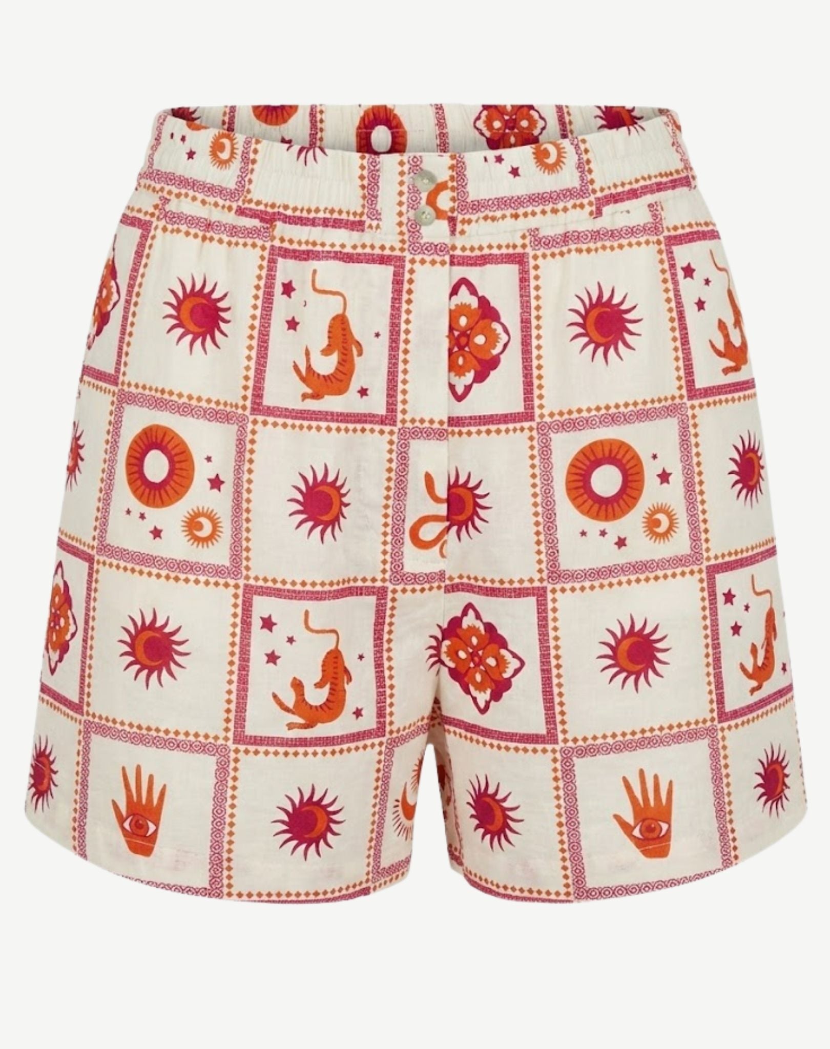 Solara Printed Summer Shorts Corfu Jeans