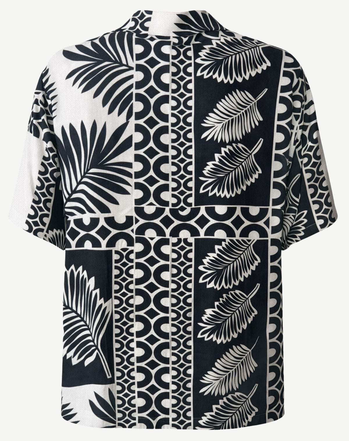 Indigo Printed Relaxed Shirt Corfu Jeans