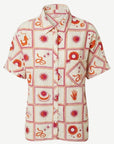 Solara Printed Short Sleeve Shirt Corfu Jeans