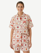 Solara Printed Short Sleeve Shirt