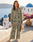 Grove Printed Pants Corfu Jeans