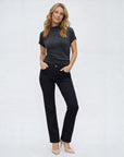 Easy Fit Comfort Black Stretch Denim Jeans Corfu Easy Living