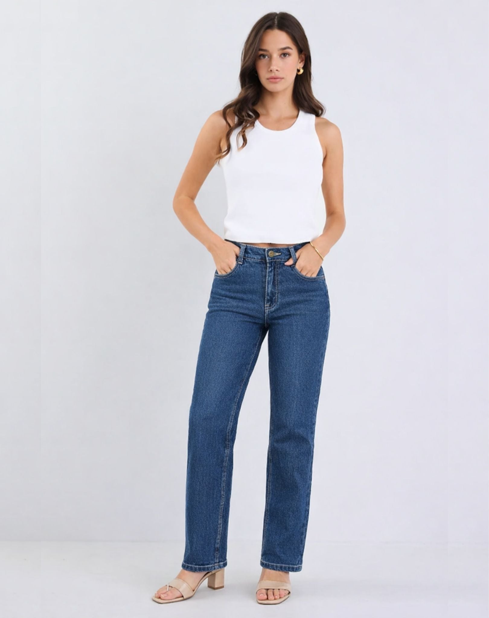 Easy Fit Comfort Vintage Denim Jeans Corfu Easy Living