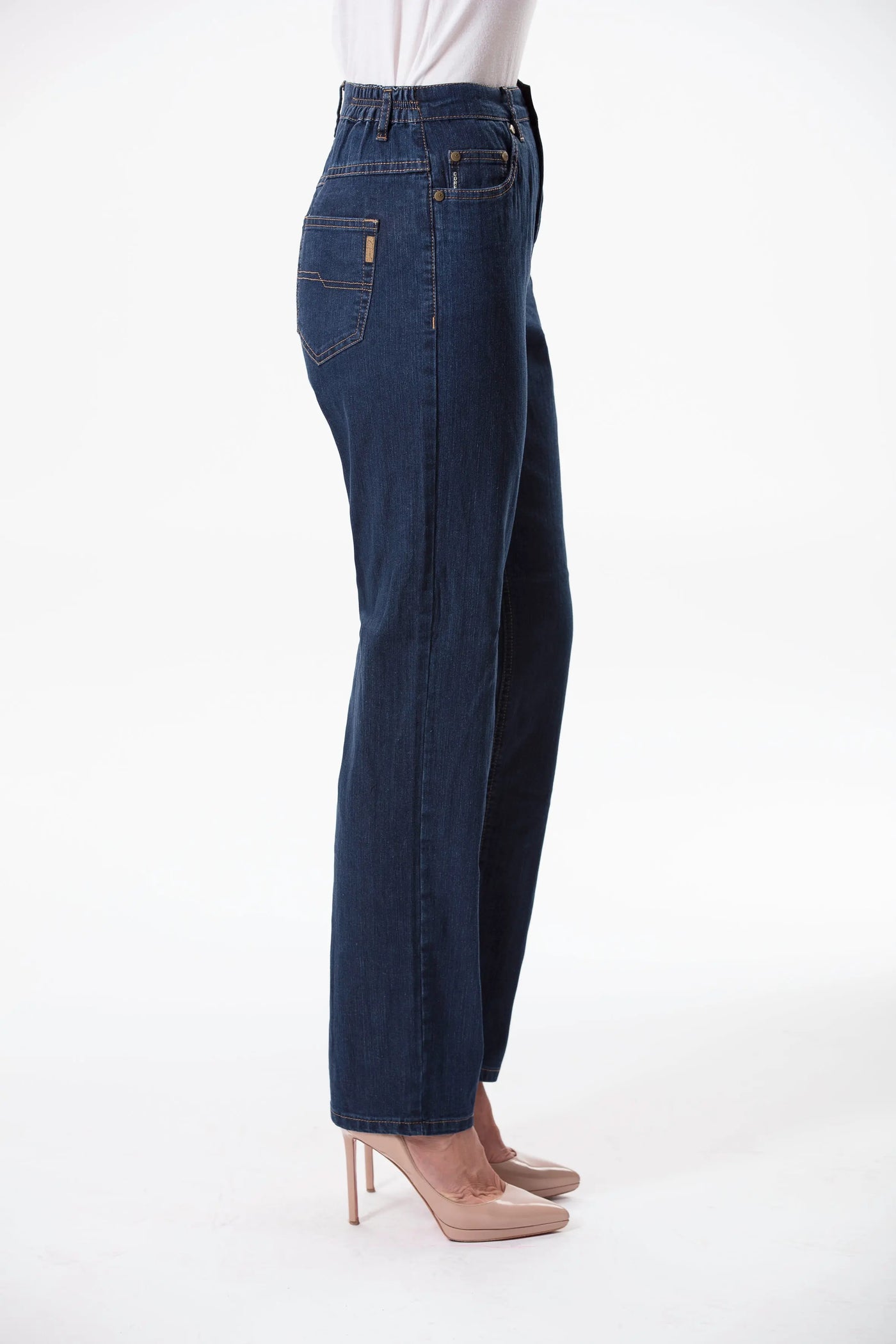 W04B1018 Vintage Stretch Denim Corfu Jeans