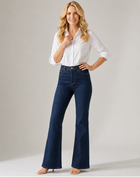 Lisa Heritage Dark Flare Denim Jeans