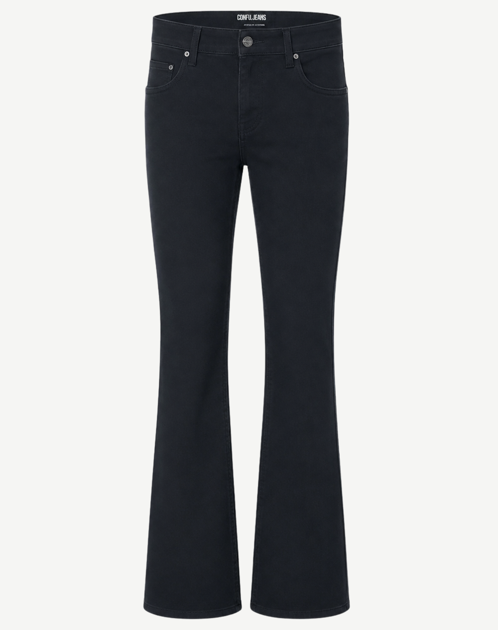 Black Flared Denim Jeans Corfu Jeans