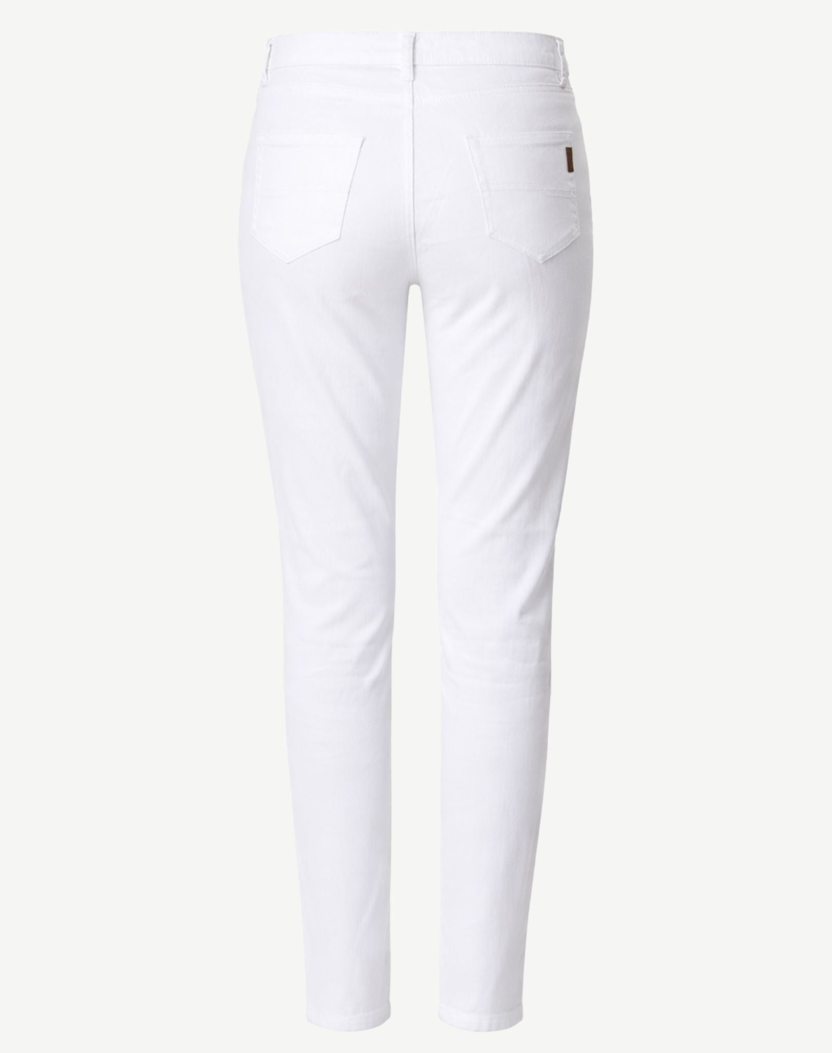 Audrey White Stretch Denim Jeans Corfu Easy Living