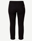 W04B2099 Boyfriend Cotton Stretch Denim Black Jeans Corfu Easy Living