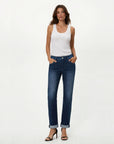 W04B2099 French Blue Wash Boyfriend Jeans Corfu Easy Living