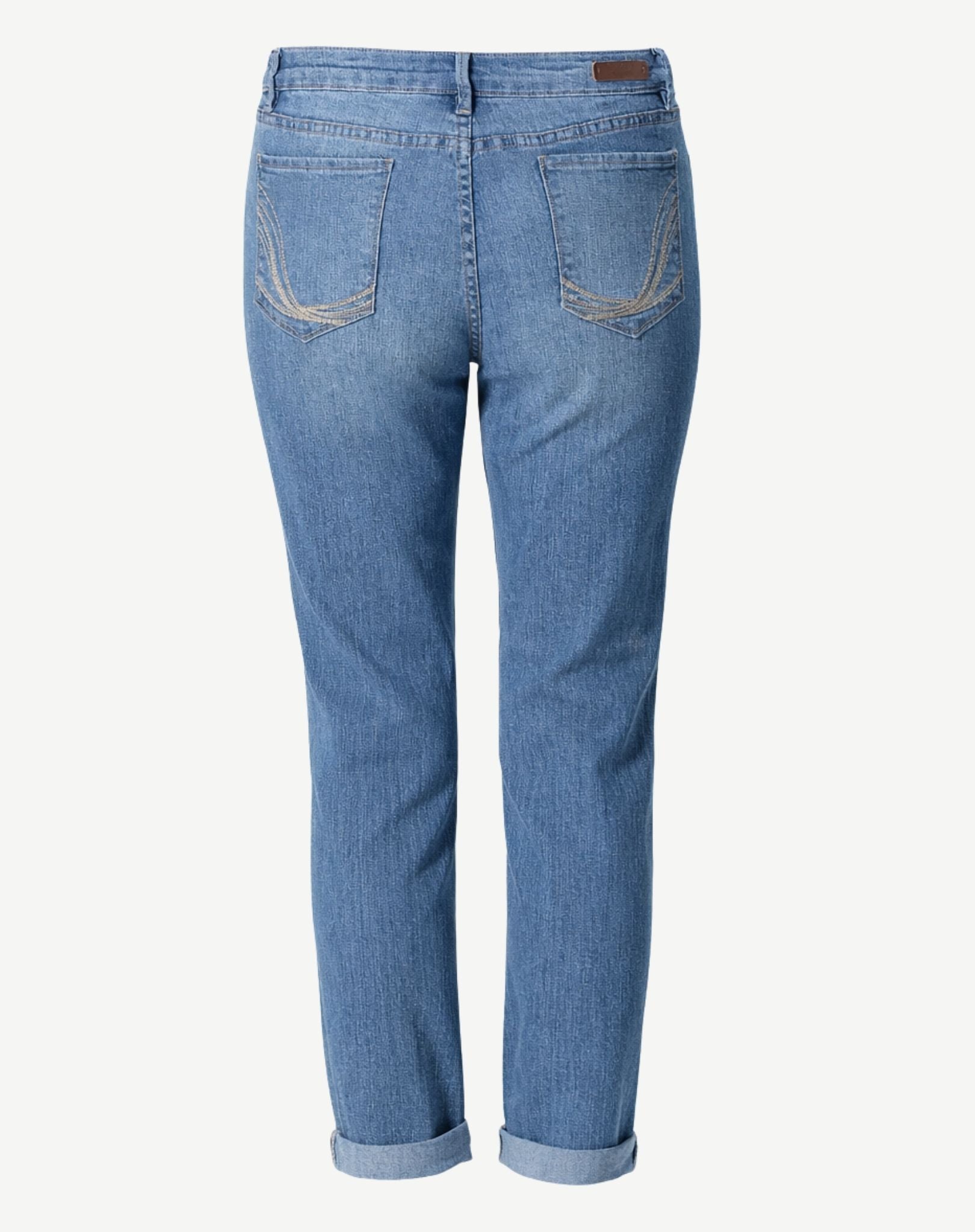 Lagoon Wash Boyfriend Denim Jeans Corfu Easy Living