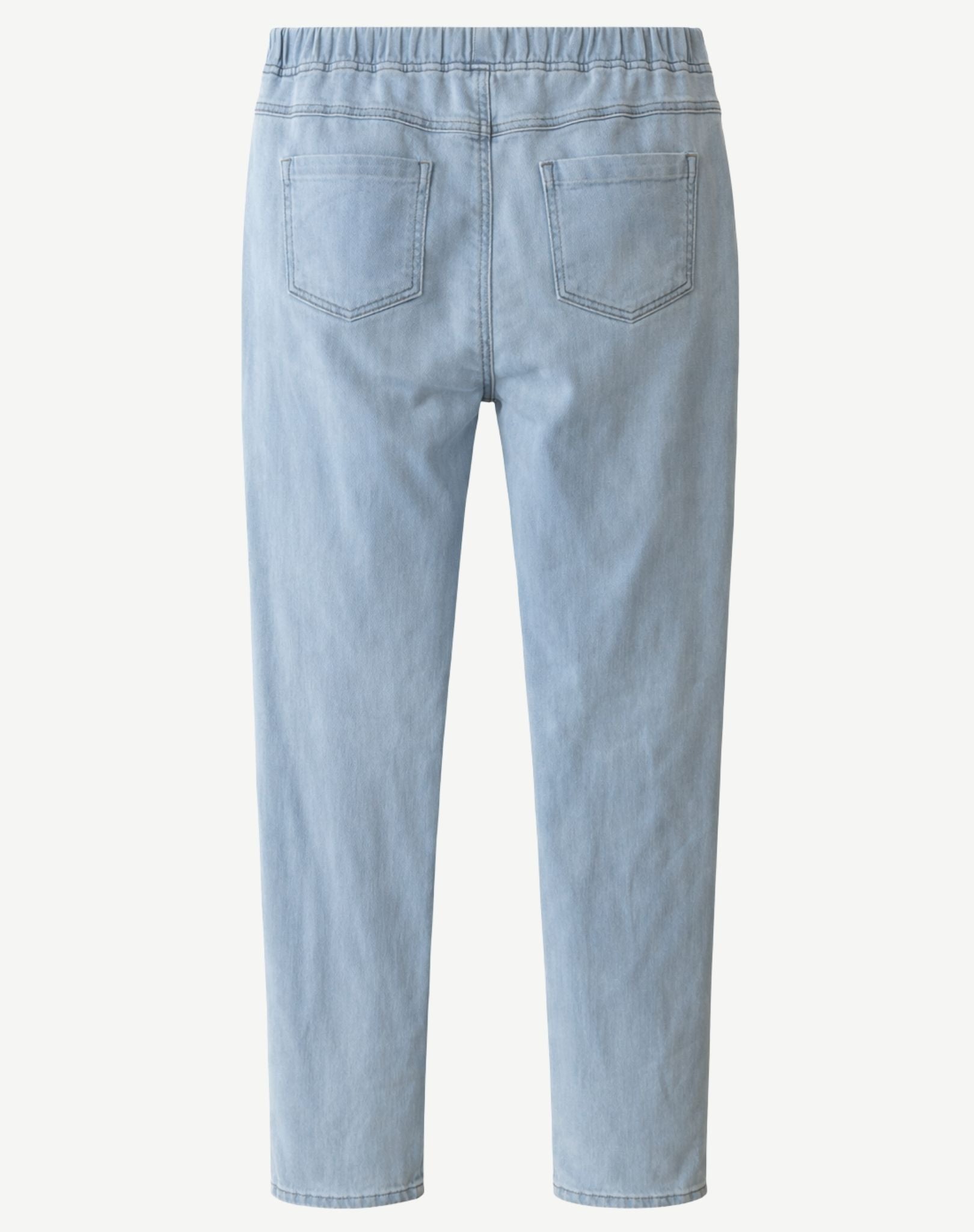 Mist Wash Elasticated Drawstring Stretch Denim Jeans Corfu Jeans