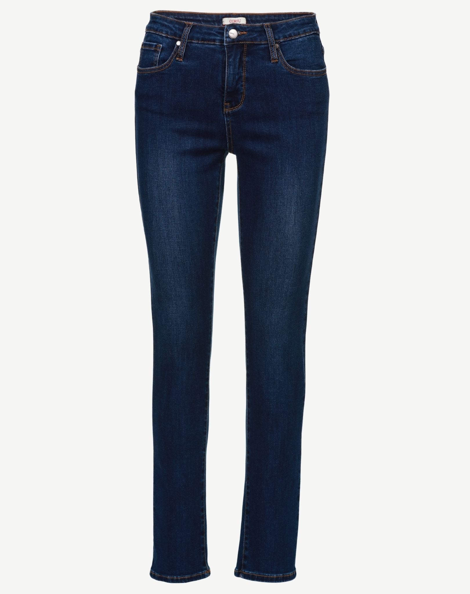 W04B2331 Sheri Slim Fit Stretch Tapered Jeans Corfu Jeans