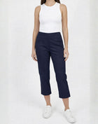 Classic Navy Essential Stretch Capri Pant