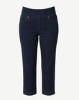 Louis Crop Dark Atlantic Super Stretch Denim Jeans Corfu Easy Living