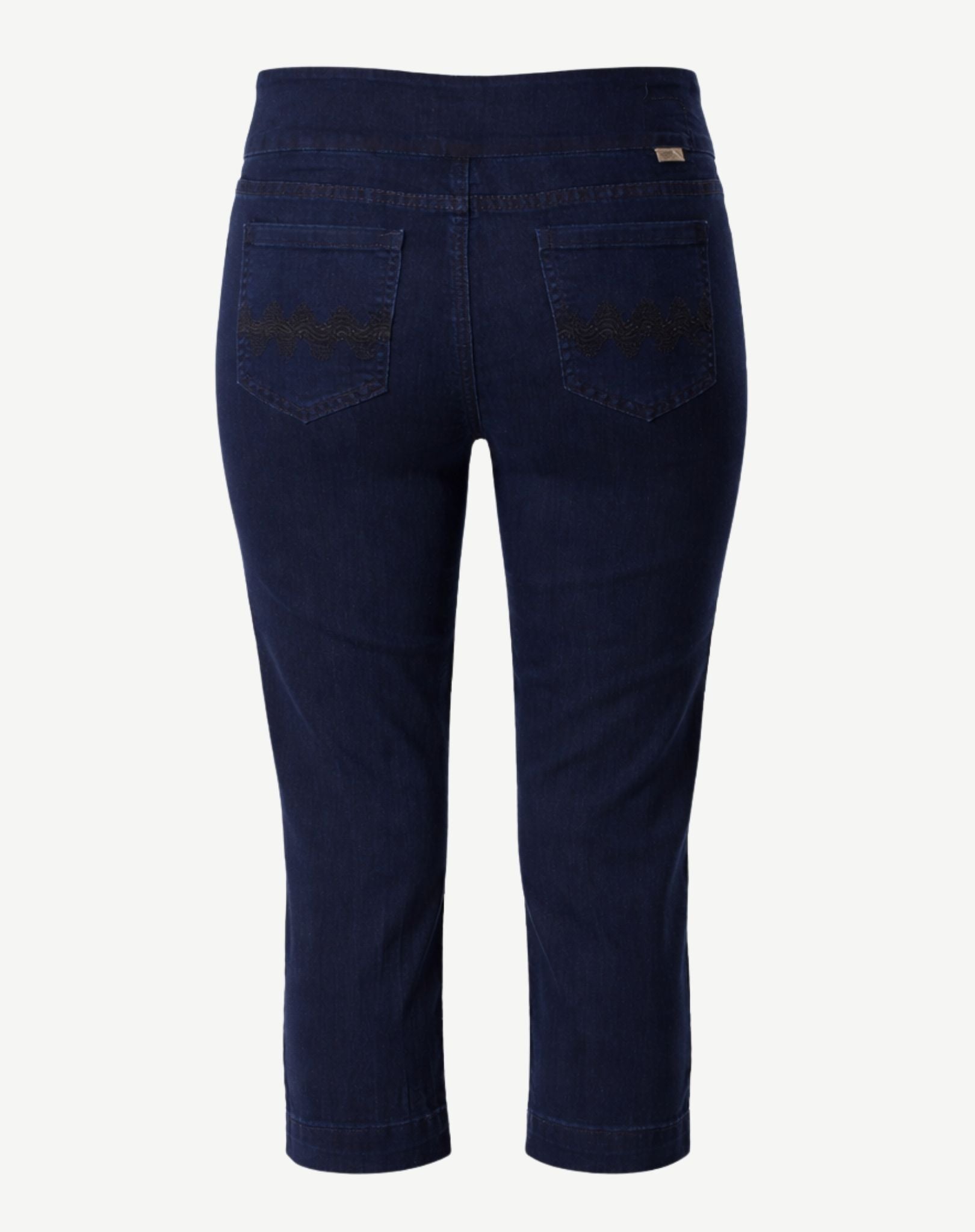 Louis Delta Blue Wash Super Stretch Crop Jeans Corfu Easy Living