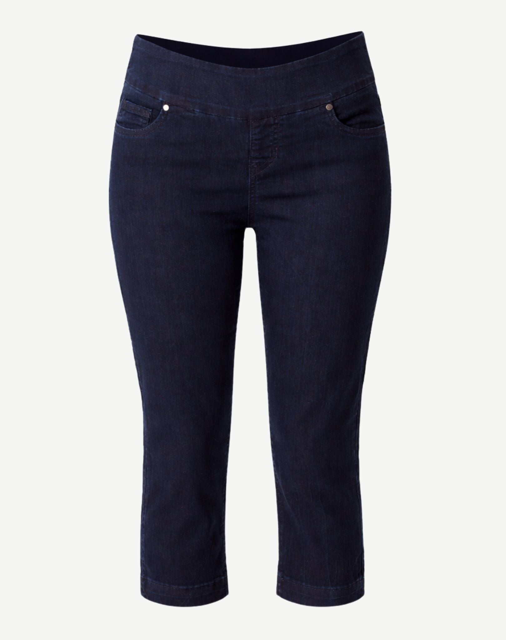 Louis Delta Blue Wash Super Stretch Crop Jeans Corfu Easy Living