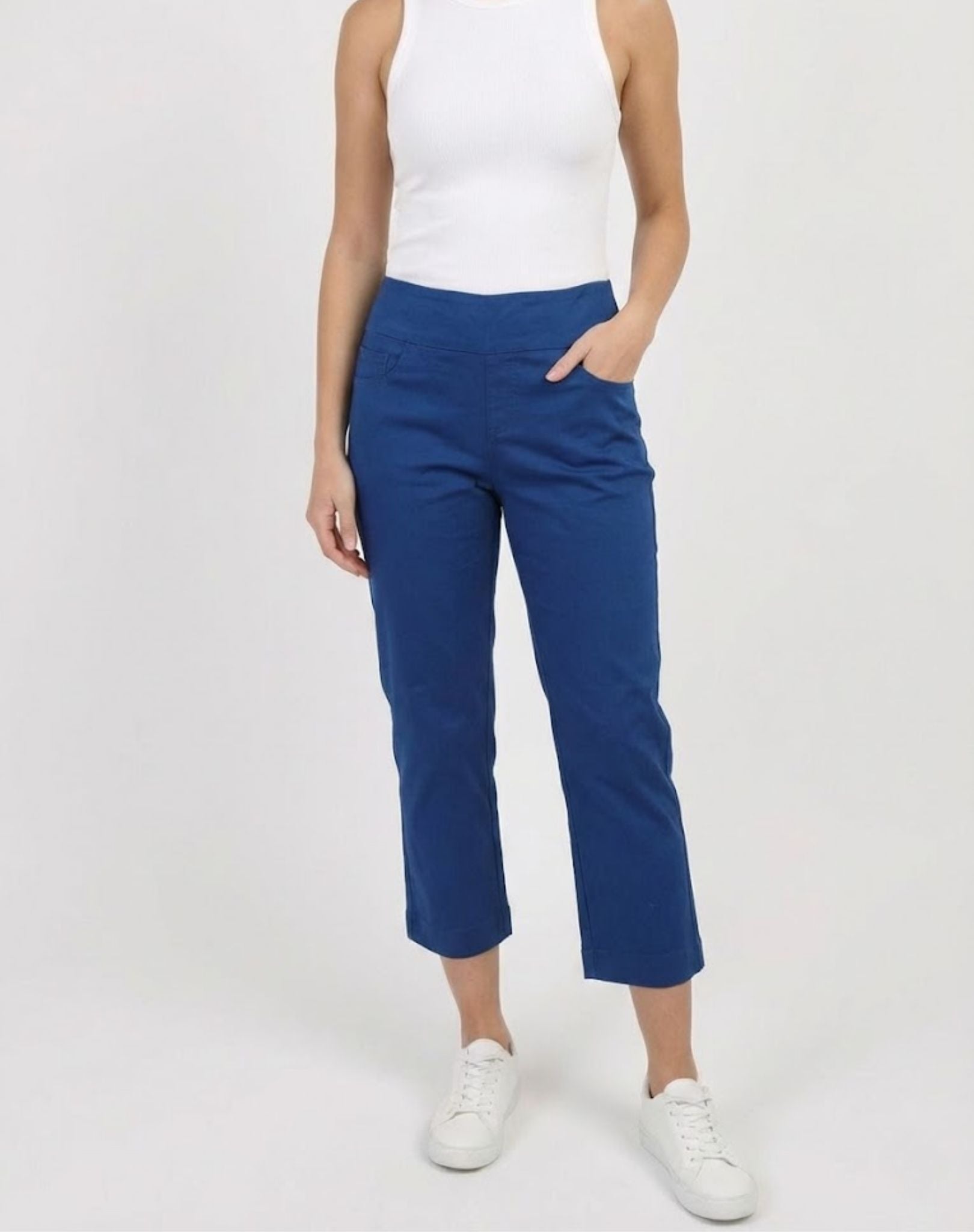 Marine Essential Stretch Capri Pant Corfu Jeans