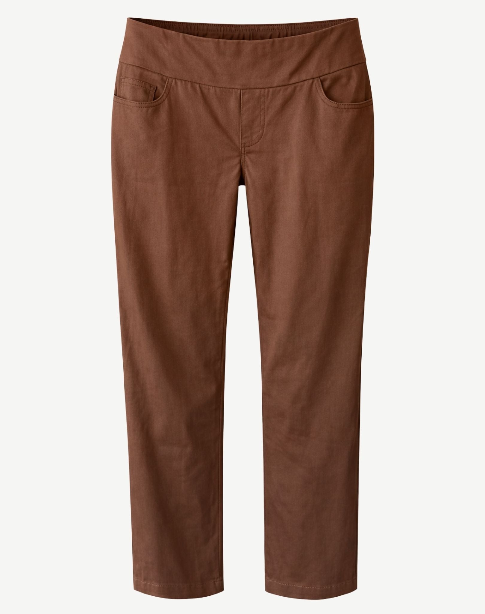 Mocha Essential Stretch Capri Pant Corfu Jeans