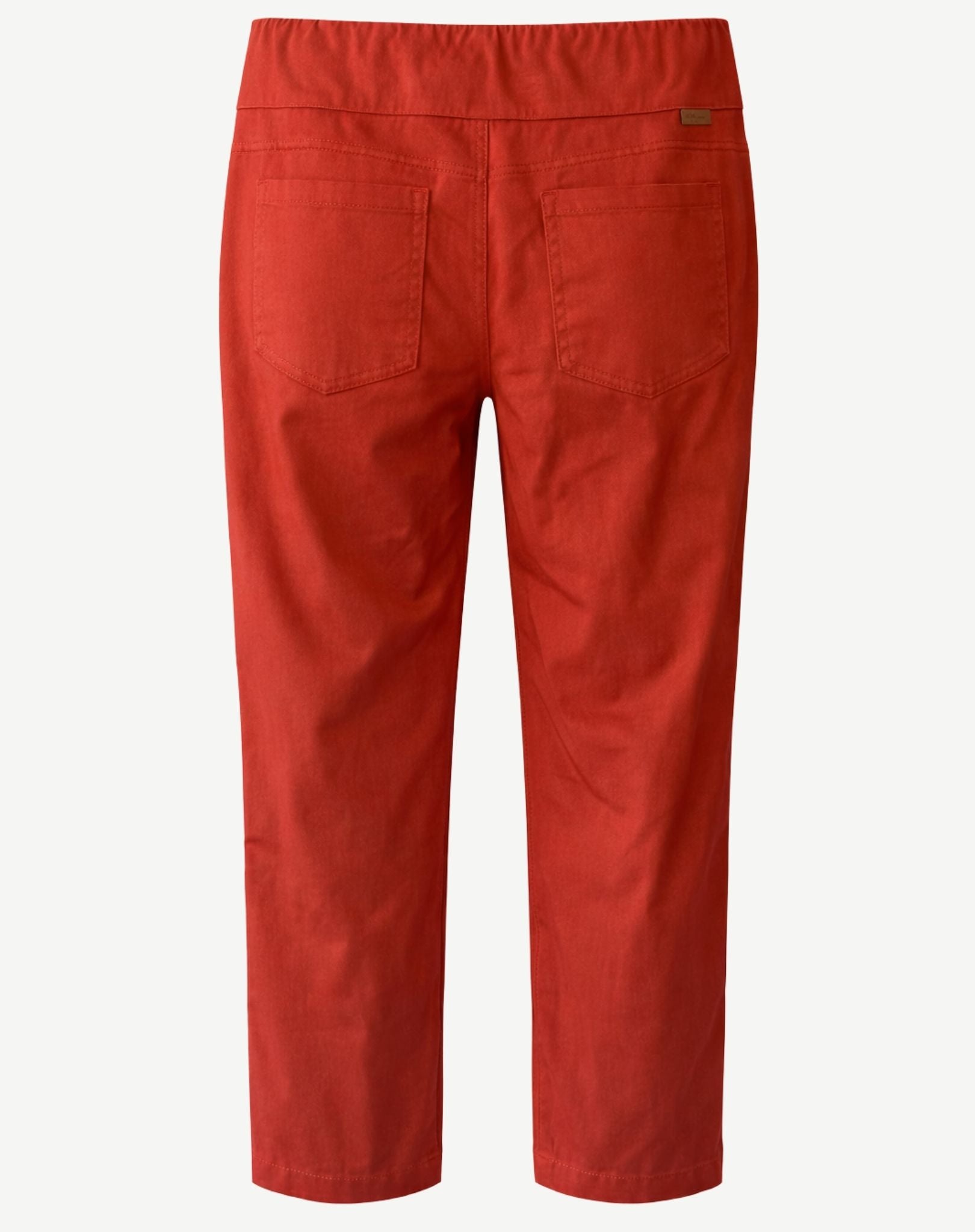 Sienna Brown Essential Stretch Capri Pant Corfu Jeans