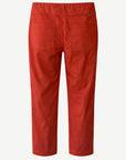 Sienna Brown Essential Stretch Capri Pant Corfu Jeans
