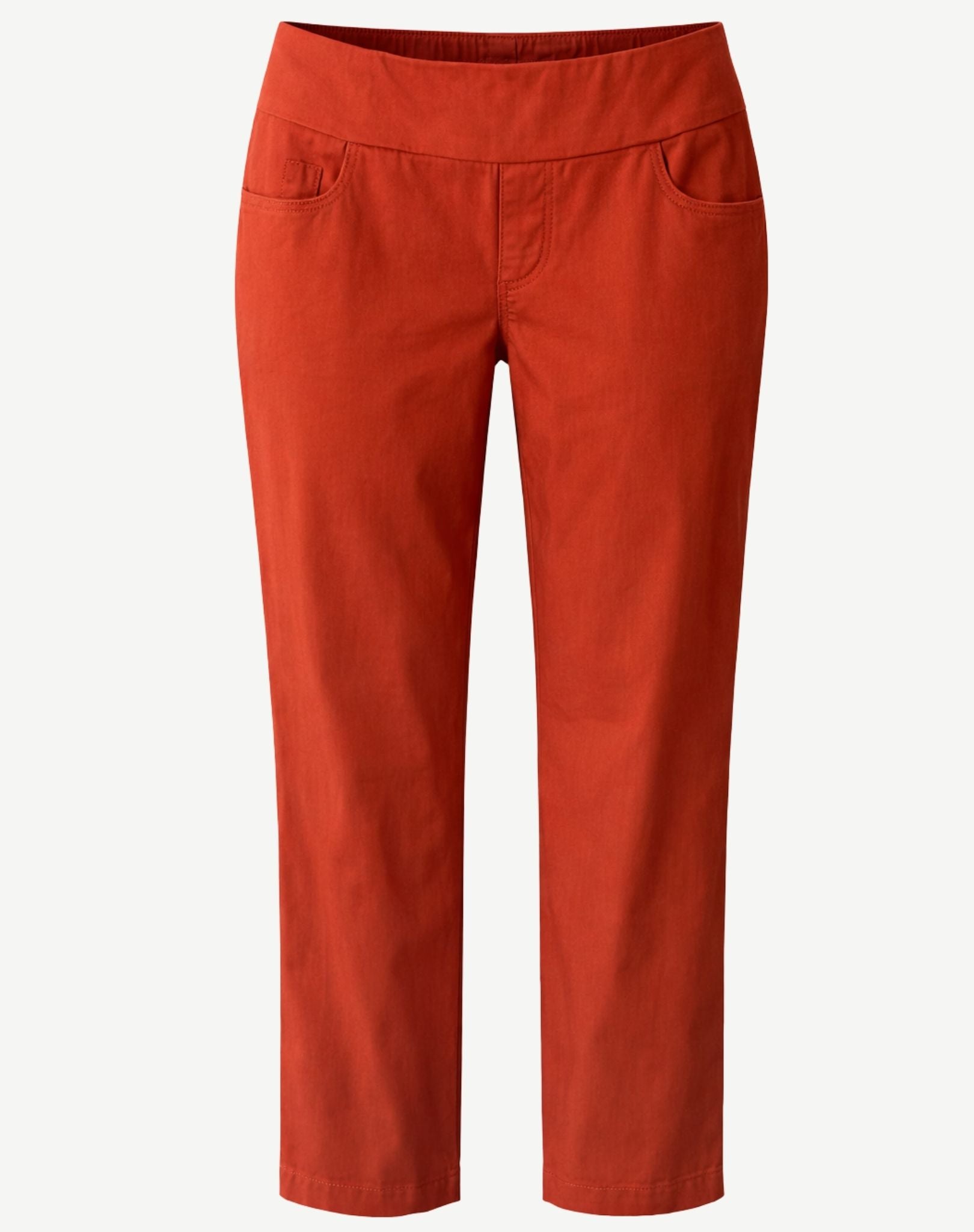 Sienna Brown Essential Stretch Capri Pant Corfu Jeans