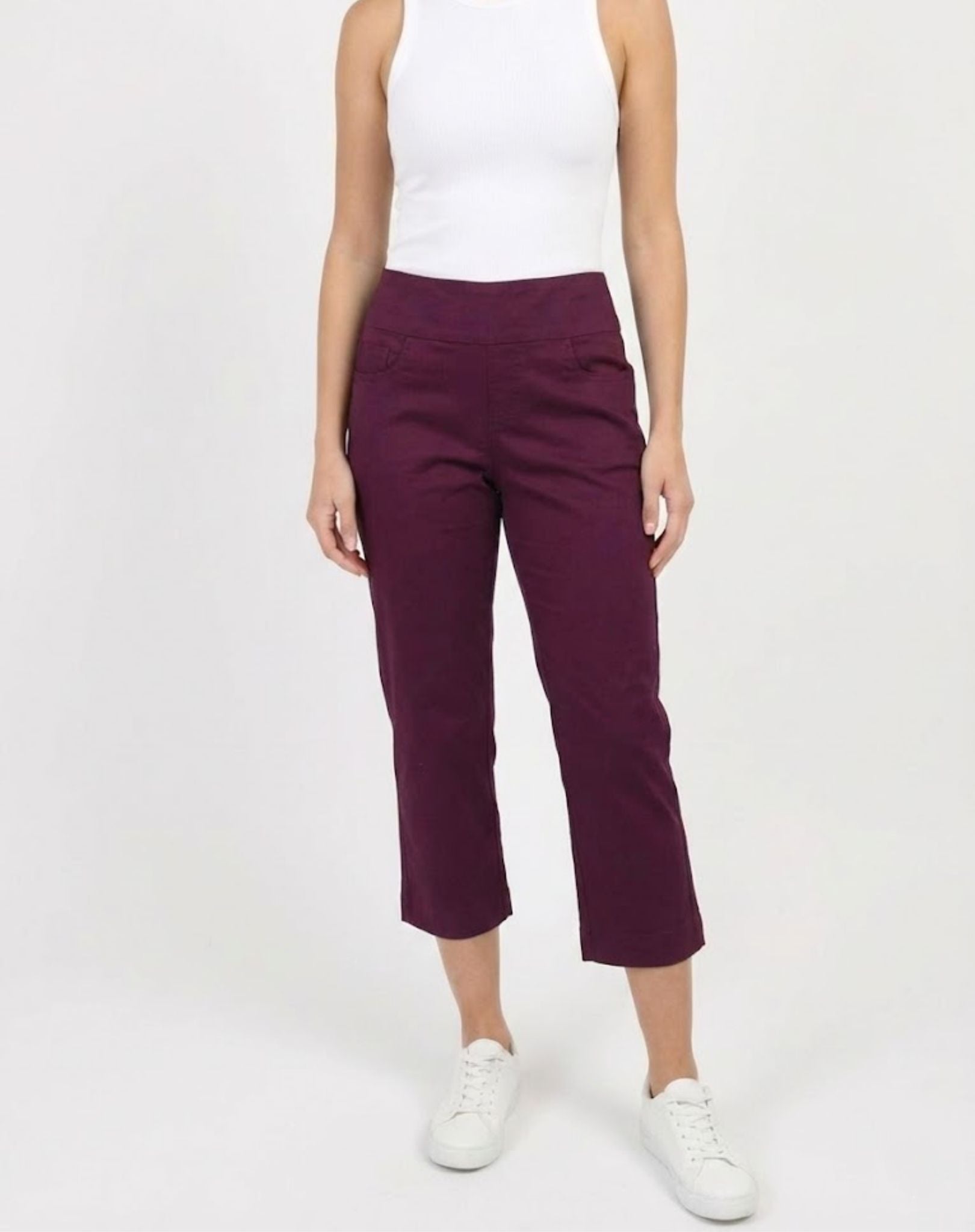 Summer Plum Essential Stretch Capri Pant Corfu Jeans