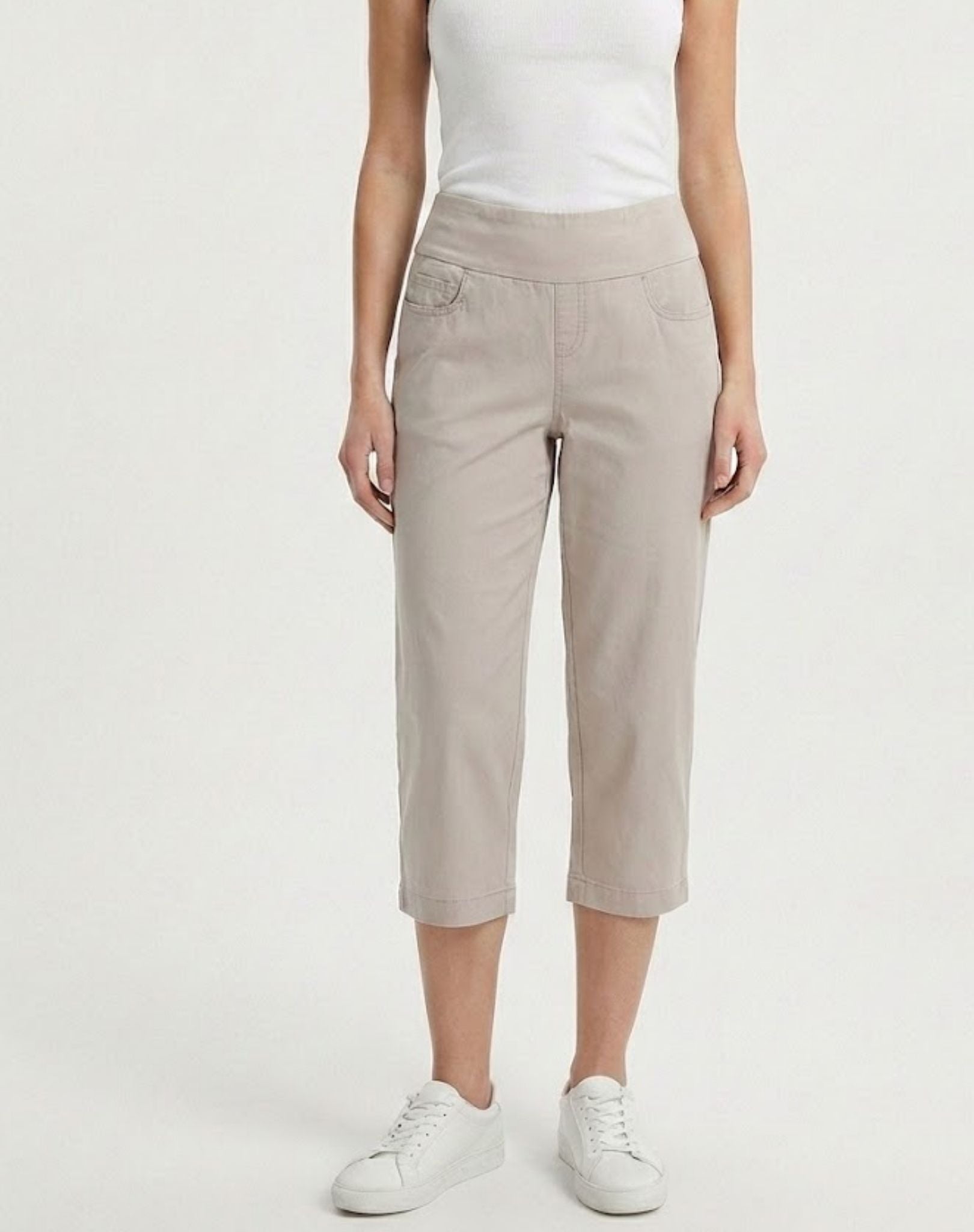 Titanium Essential Stretch Capri Pant Corfu Jeans