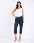 Alina Vintage Crop Denim Jeans Corfu Easy Living