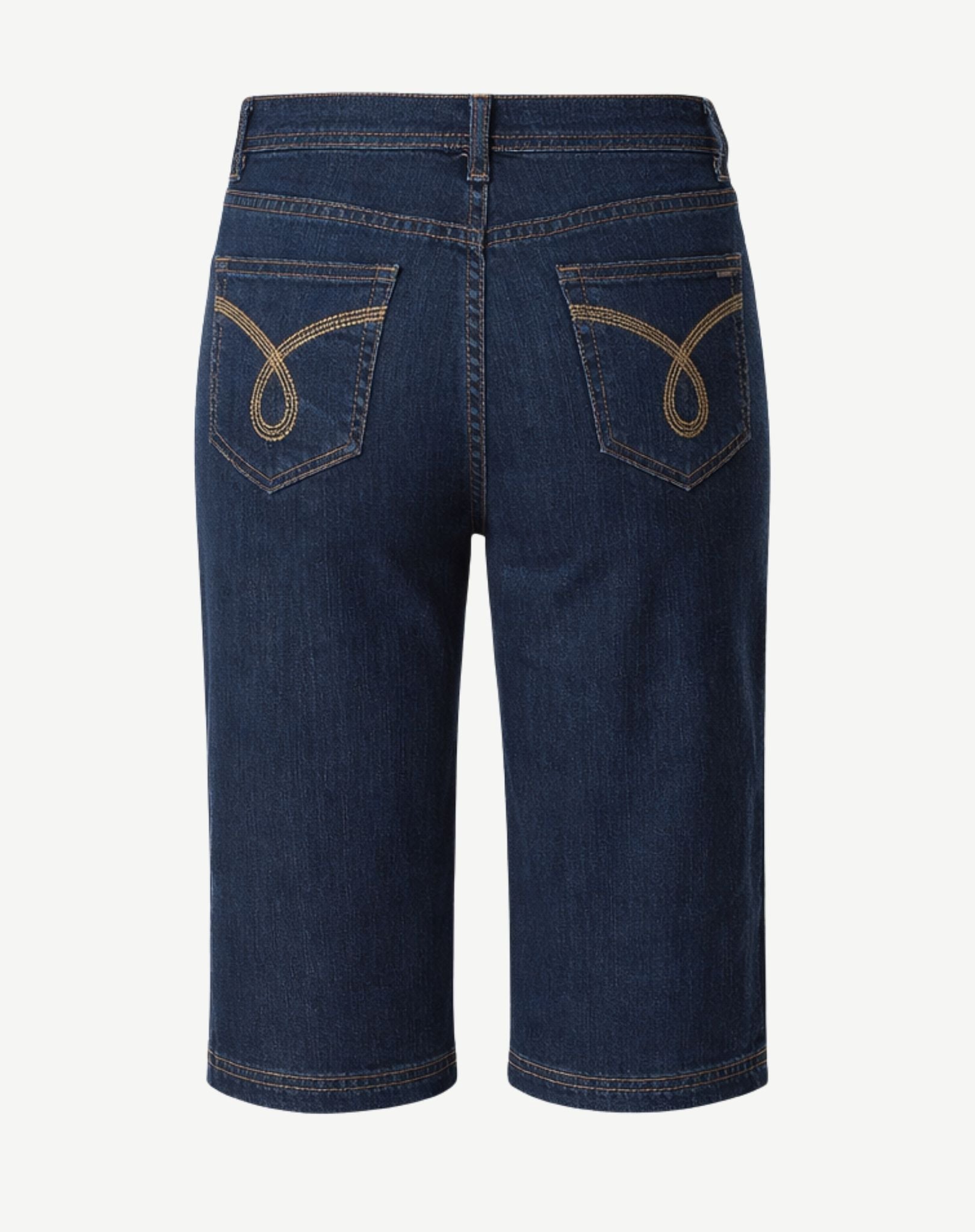 Lisa Vintage Stretch Denim Shorts Corfu Easy Living