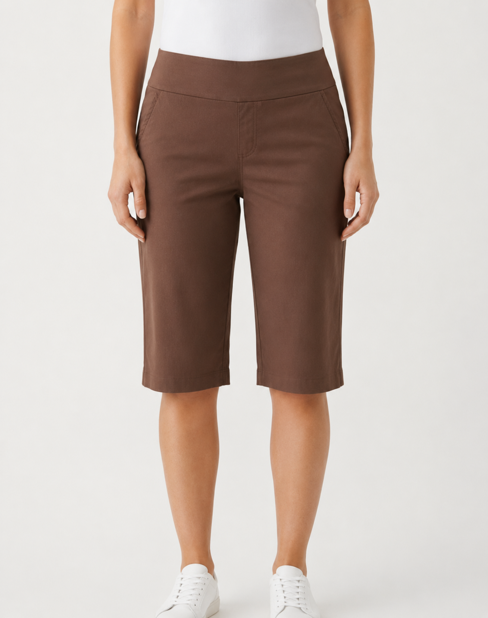 Mocha Weekend Soft Chino Shorts Corfu Jeans