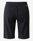 Black Essential Stretch Knee-Length Shorts Corfu Jeans