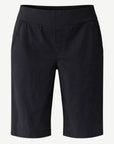 Black Essential Stretch Knee-Length Shorts Corfu Jeans