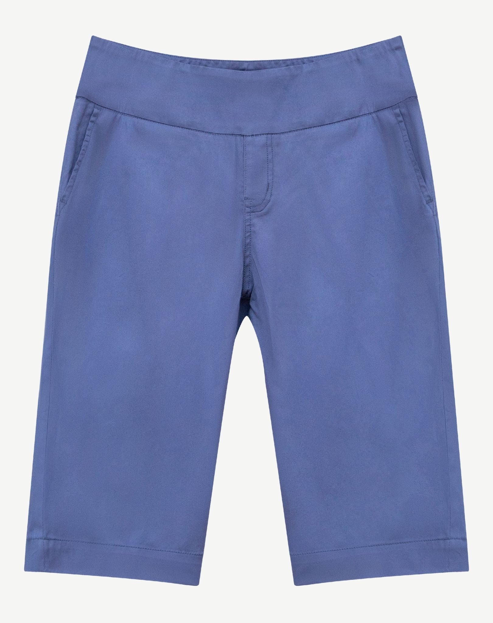 Blue Jean Essential Stretch Knee-Length Shorts Corfu Jeans