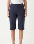 Classic Navy Essential Stretch Knee-Length Shorts Corfu Jeans